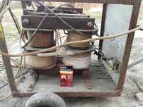 Potężna Spawarka dwutransformatorowa PRL 230/400v 220/380V siła