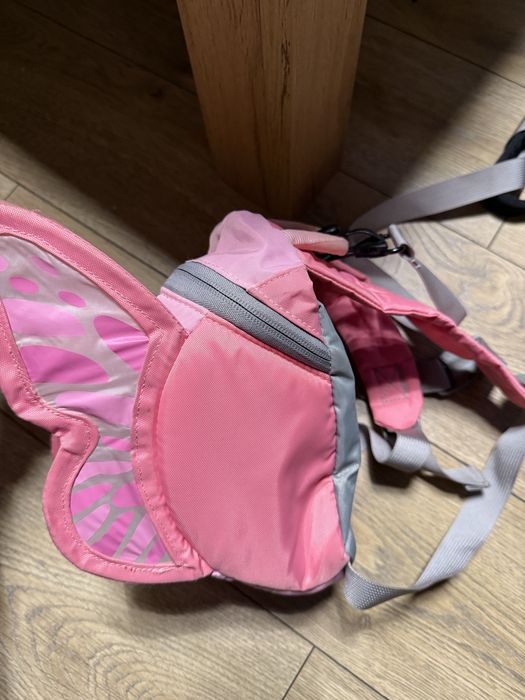 Plecak dla dzieci z szelkami bezpieczeństwa LittleLife - Motylek