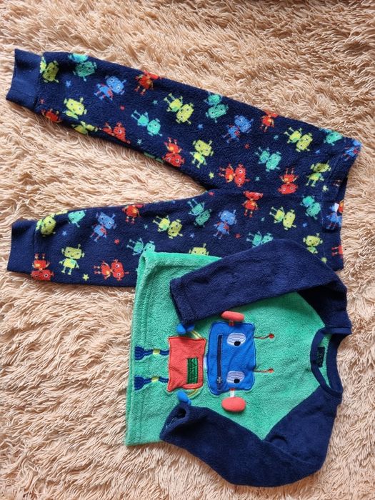 Тепла піжама на 3 роки Махрова піжама primark Тёплая пижама на 3 года