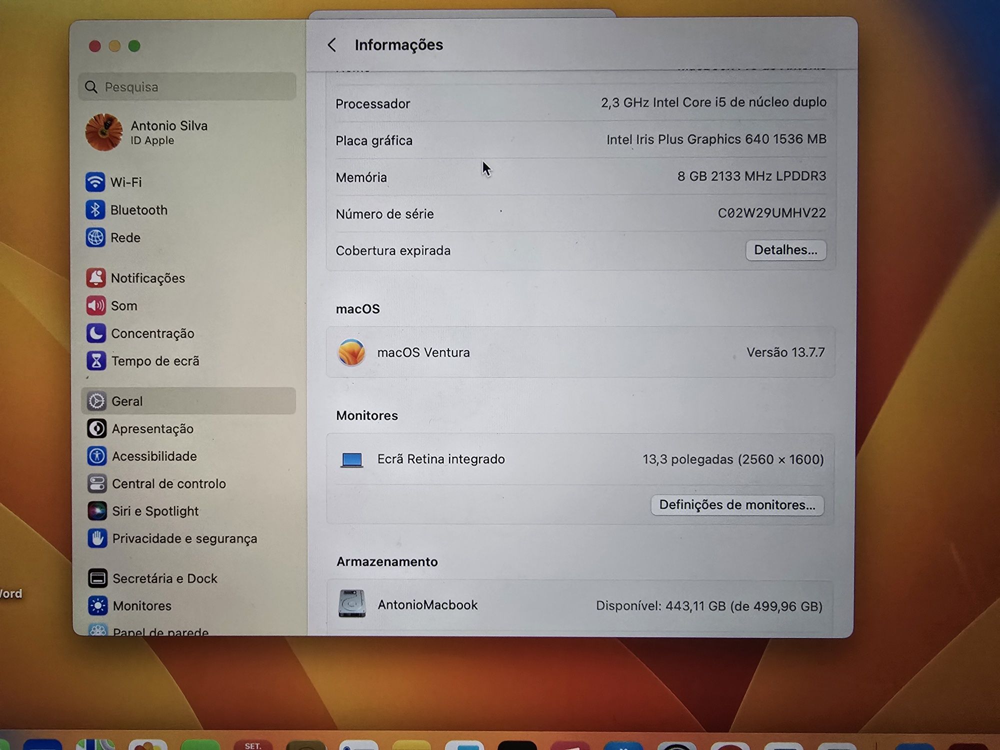 Macbook pro a1708