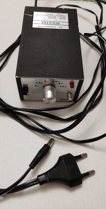 Преобразователь/инвертор, сетевой адаптер AC/DC 220V/3;4.5;6;7.5;9;12V