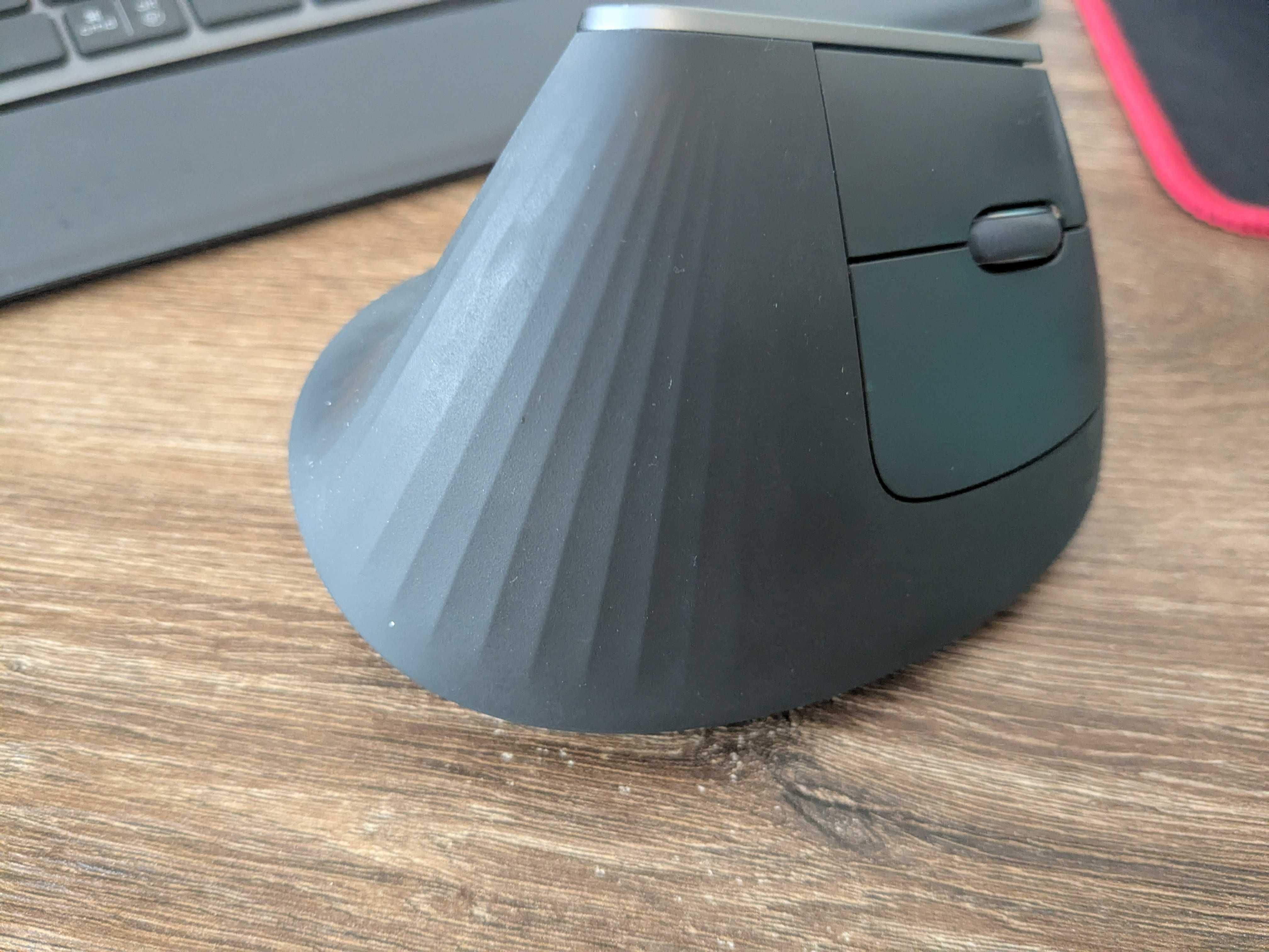 Myszka Logitech MX Vertical. Pudełko/Unifying/kabel.