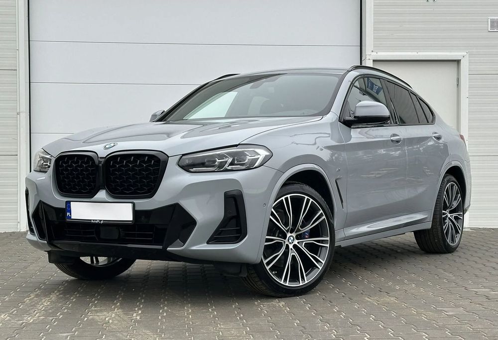 BMW X4 BEZWYPADKOWY el.hak aktywny tempomat webasto koła21" FV23%