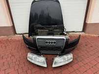PRZÓD KOMPLETNY ZDERZAK PAS MASKA XENON AUDI A6 C6 LZ9Y
