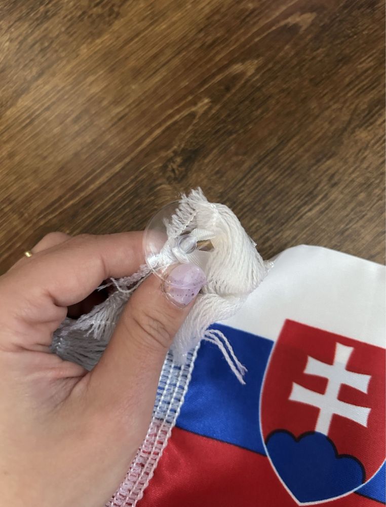 Flaga Słowacji z przyssawkami