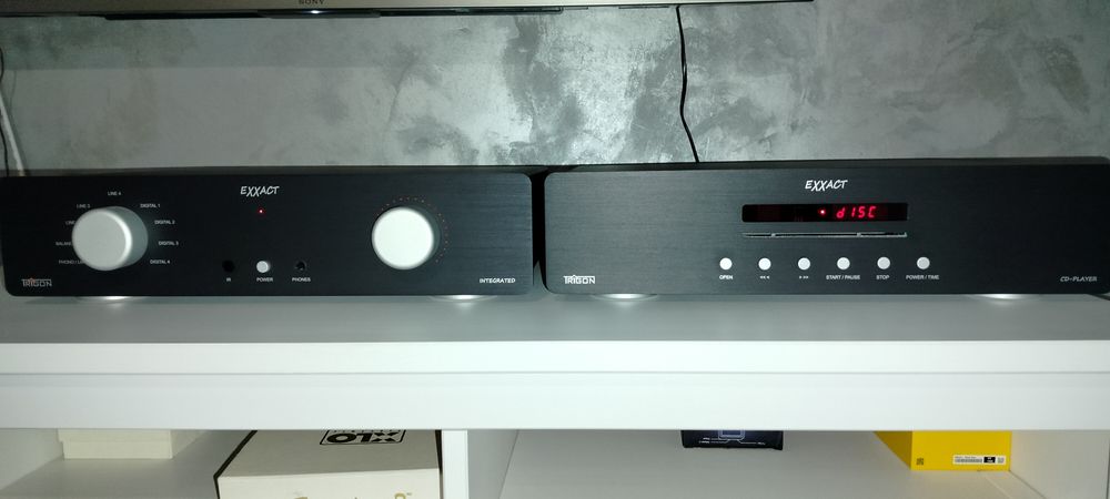 Trigon Exxact Inegrated+ Trigon Exxact CD - zestaw wzmacniacz + cd