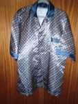 Pijama homem de verão em cetim novo tamanho 58.