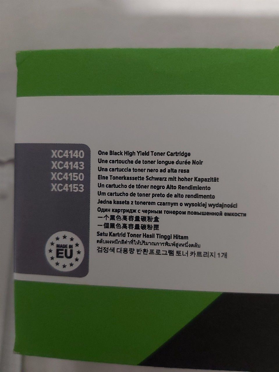 Lexmark XC4140/4150 toner czarny 24B6720