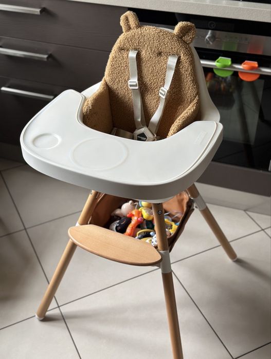 Стілець для годування Childhome поворотна базаEvolu ONE.80° з бампером