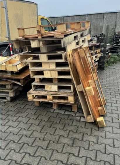 Palety drewno-opałowe oddam za darmo