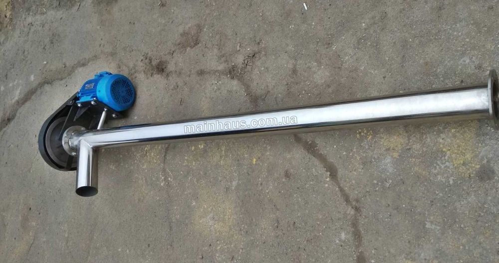 Koнвeєp зерновий шнек для борошна навантажувач хімічної гранули Hepжcт