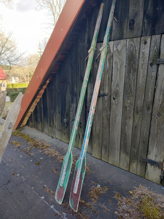 Wiosła do łódki dlugie