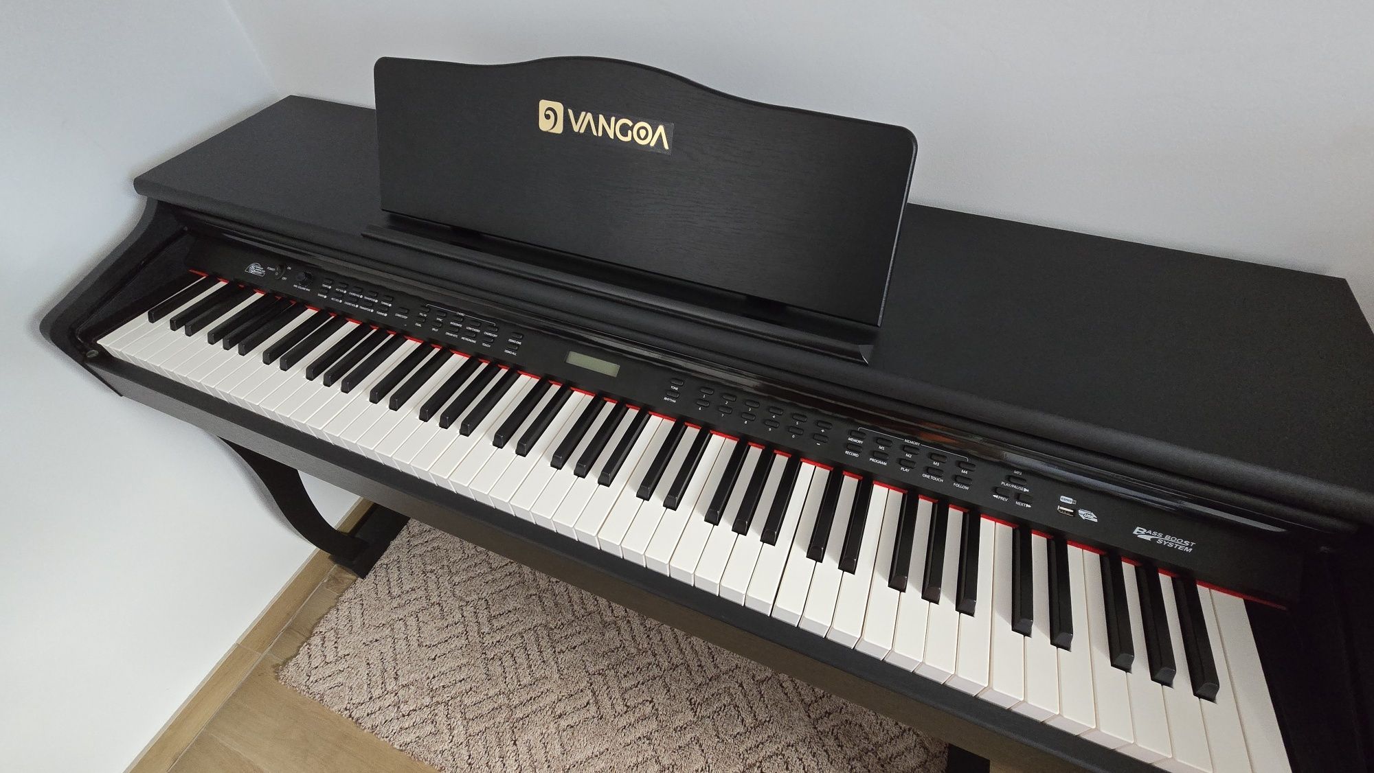 Vangoa VDP-3 pianino elektryczne cyfrowe 88 klawiszy