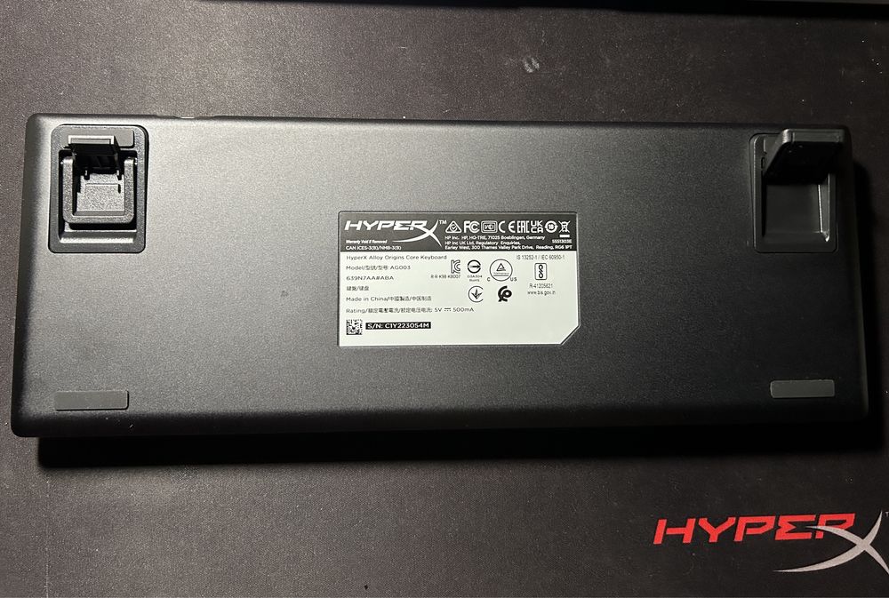 Механічна клавіатура HyperX Alloy Origins Core PBT TKL