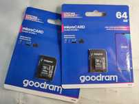 GOODRAM Karta Pamięci 64GB Micro SD XC CLAS 10 Psp Vita Huawei Samsung
