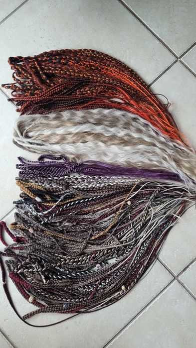 Dredoloki warkoczyki dredy mix