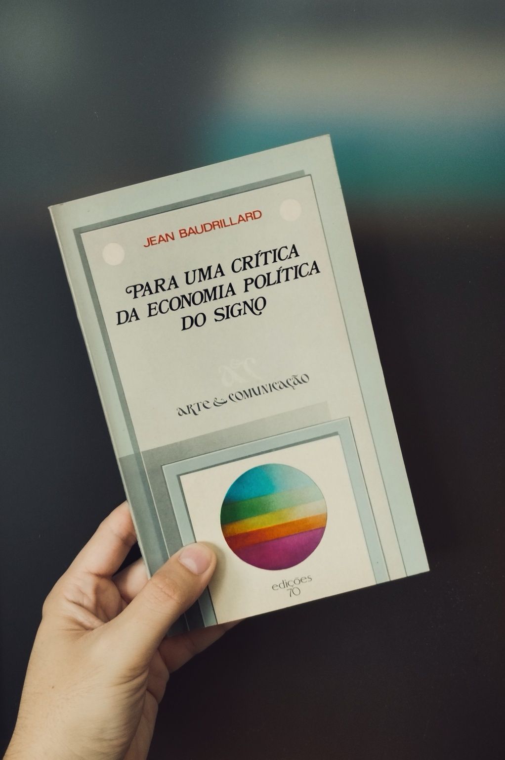 Para uma Crítica da Economia Política do Signo (Jean Baudrillard)