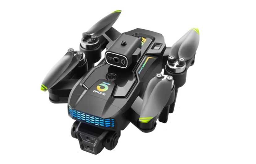 Dron XT505 Kamera WIFI 2000m GPS 3X BATERIA UNIKANIE Przeszkód