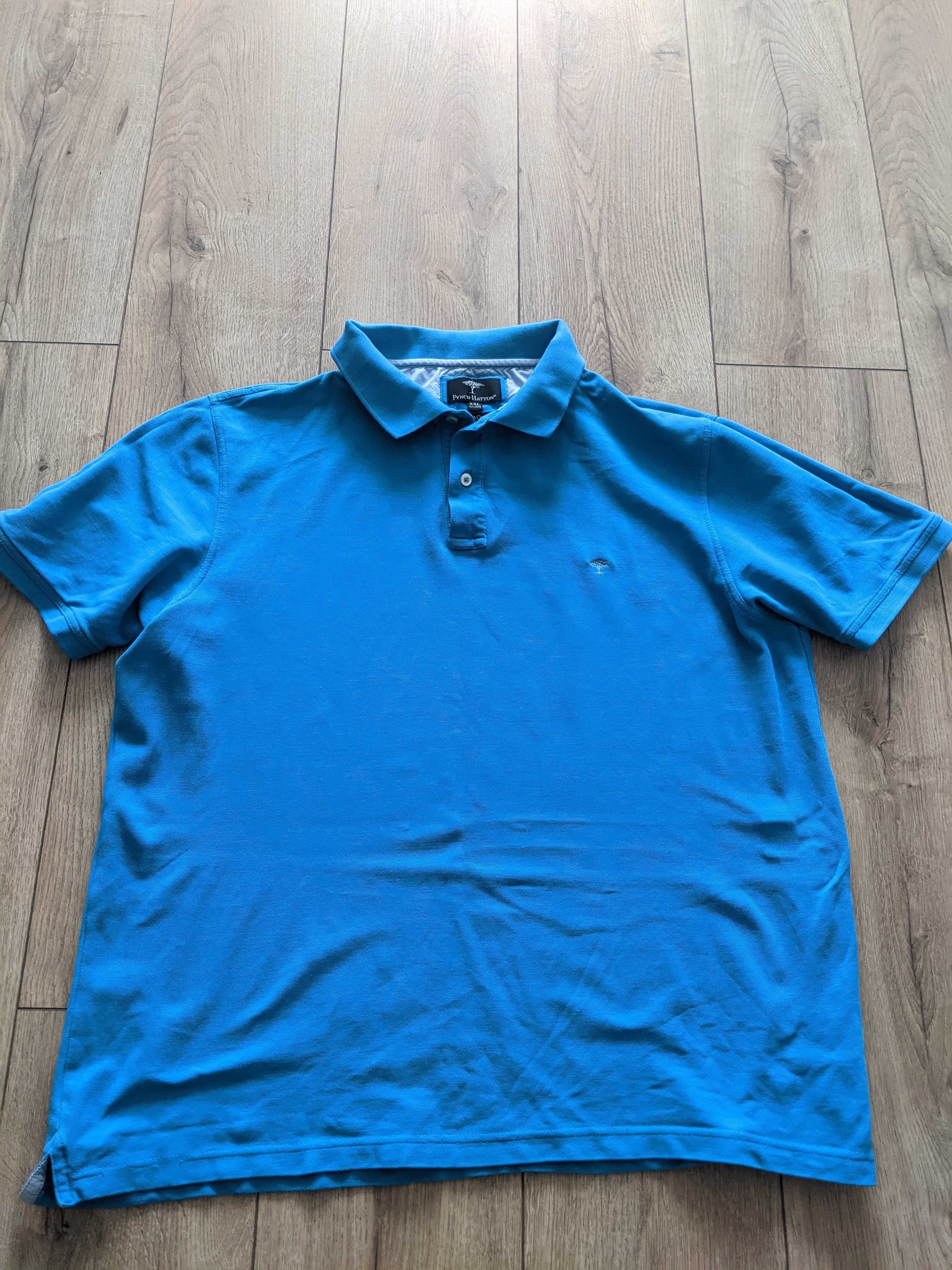 Koszulka męska polo 2XL T-shirt Fynch-hatton logo