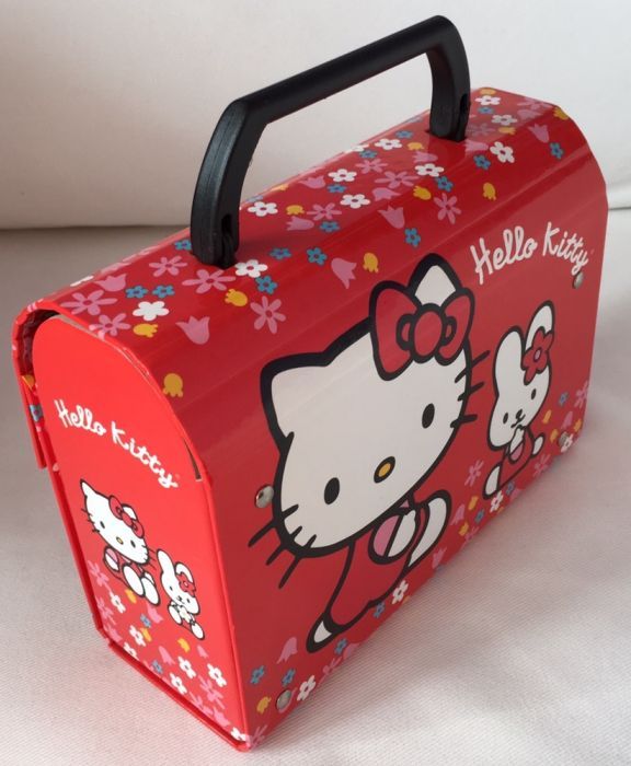 Hello Kitty Kuferek Pudełko Śniadaniówka - nowe