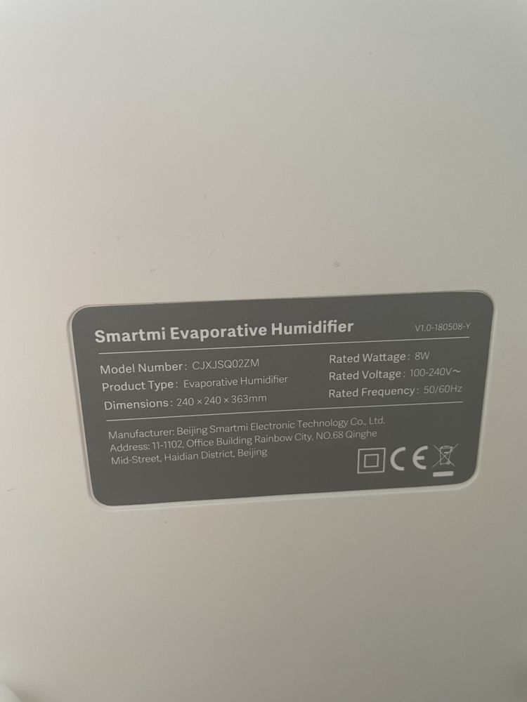 Smartmi evaporative humidifier - nawilzacz powietrza ewaporacyjny