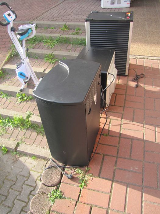 Kominek elektryczny 1900W Klarstein Bormio termostat LED pilot NOWY