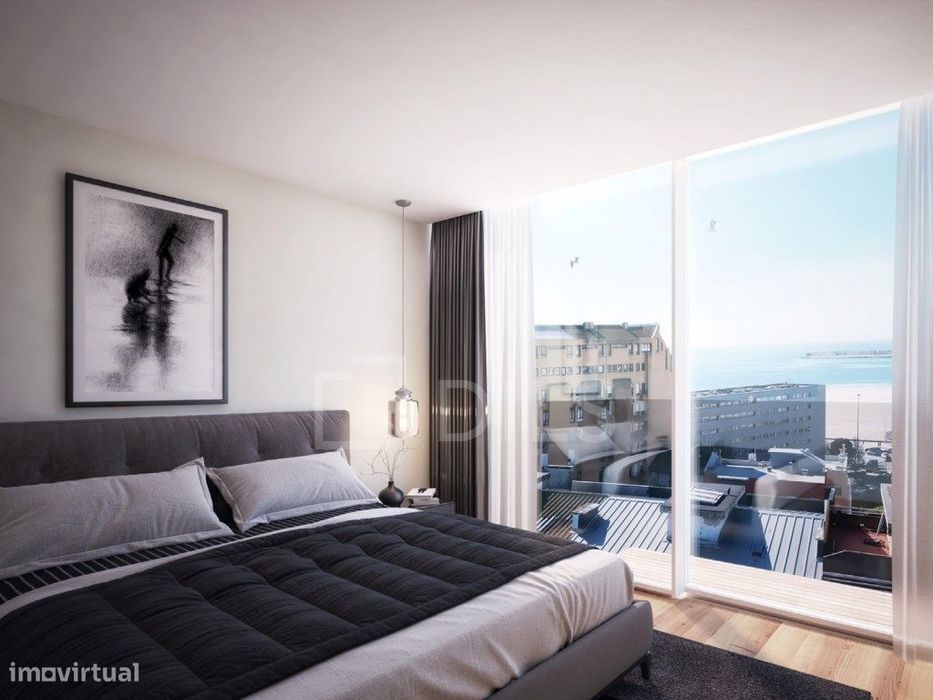 Apartamento T1 com terraço, em novo empreendimento, em Matosinhos