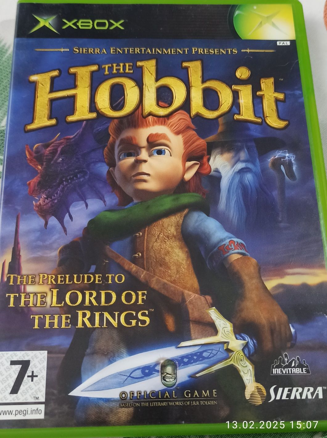 Gra The Hobbit Xbox Original