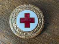 Stara odznaka Czerwony Krzyż Niemcy emaliowana i numerowana