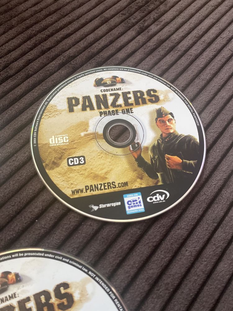 Gra Codename: Panzers Phase One na 3 plytach CD na PC PL