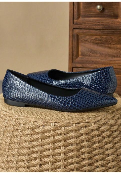 Granatowe baleriny r. 45