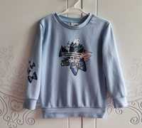 Bluza niebieska adidas