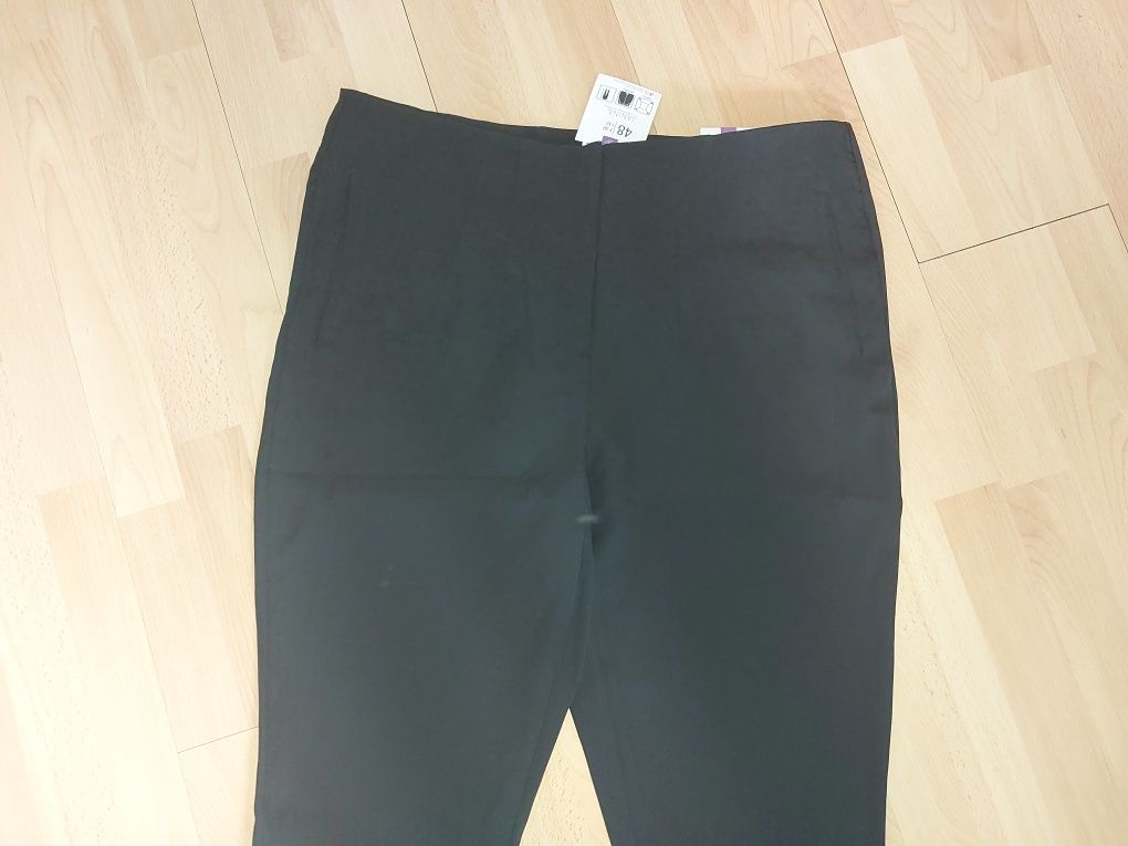 Nowe eleganckie spodnie 48 xl 3xl 4xl materiałowe