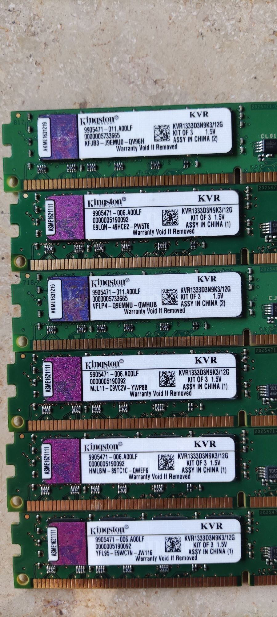 Kingston DDR3 6x4GB