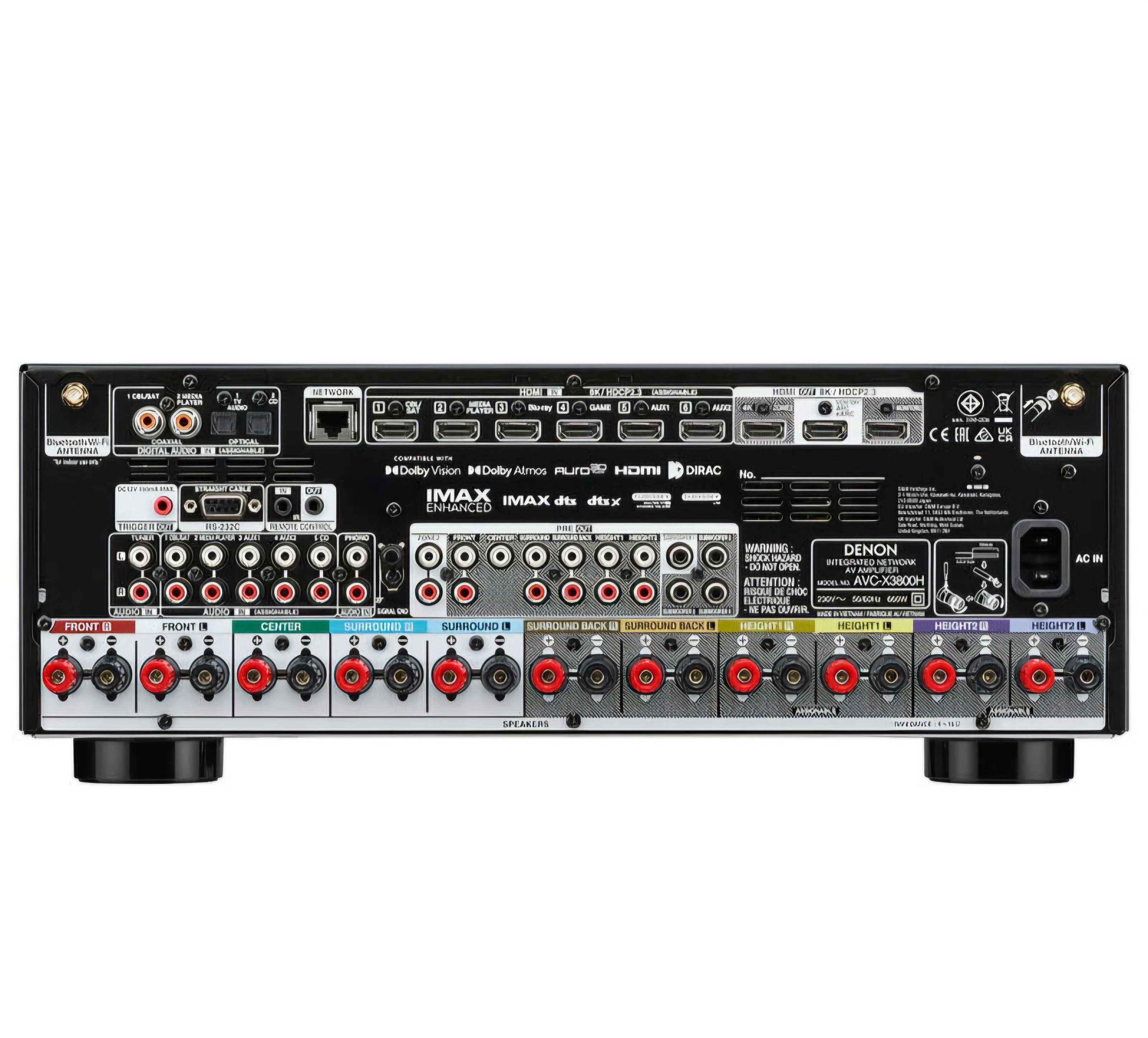 Denon AVC-X3800H - amplituner sieciowy 8K WROCŁAW