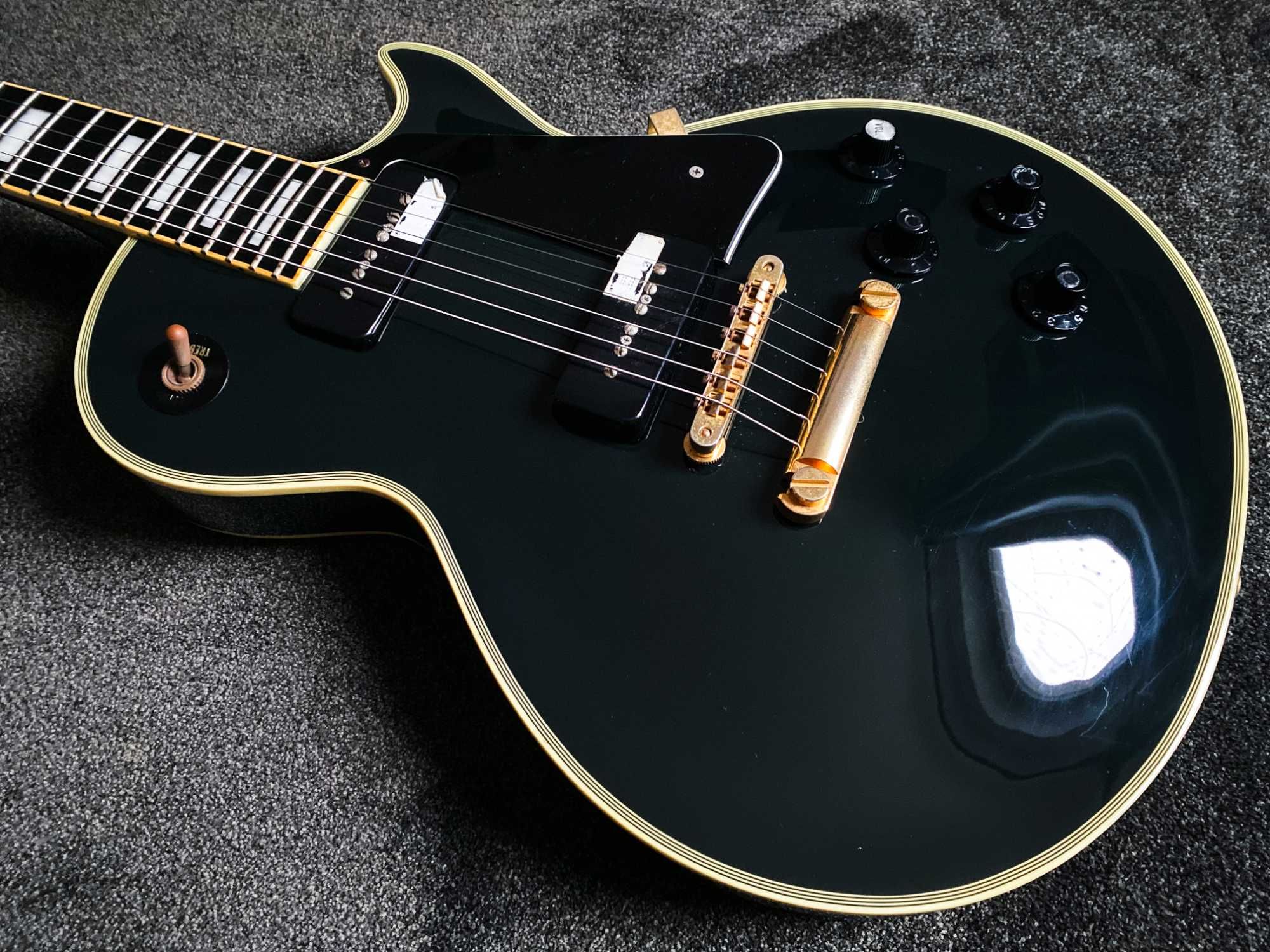ESP Edwards E-LP-130CD/P Les Paul Custom Black 2008
