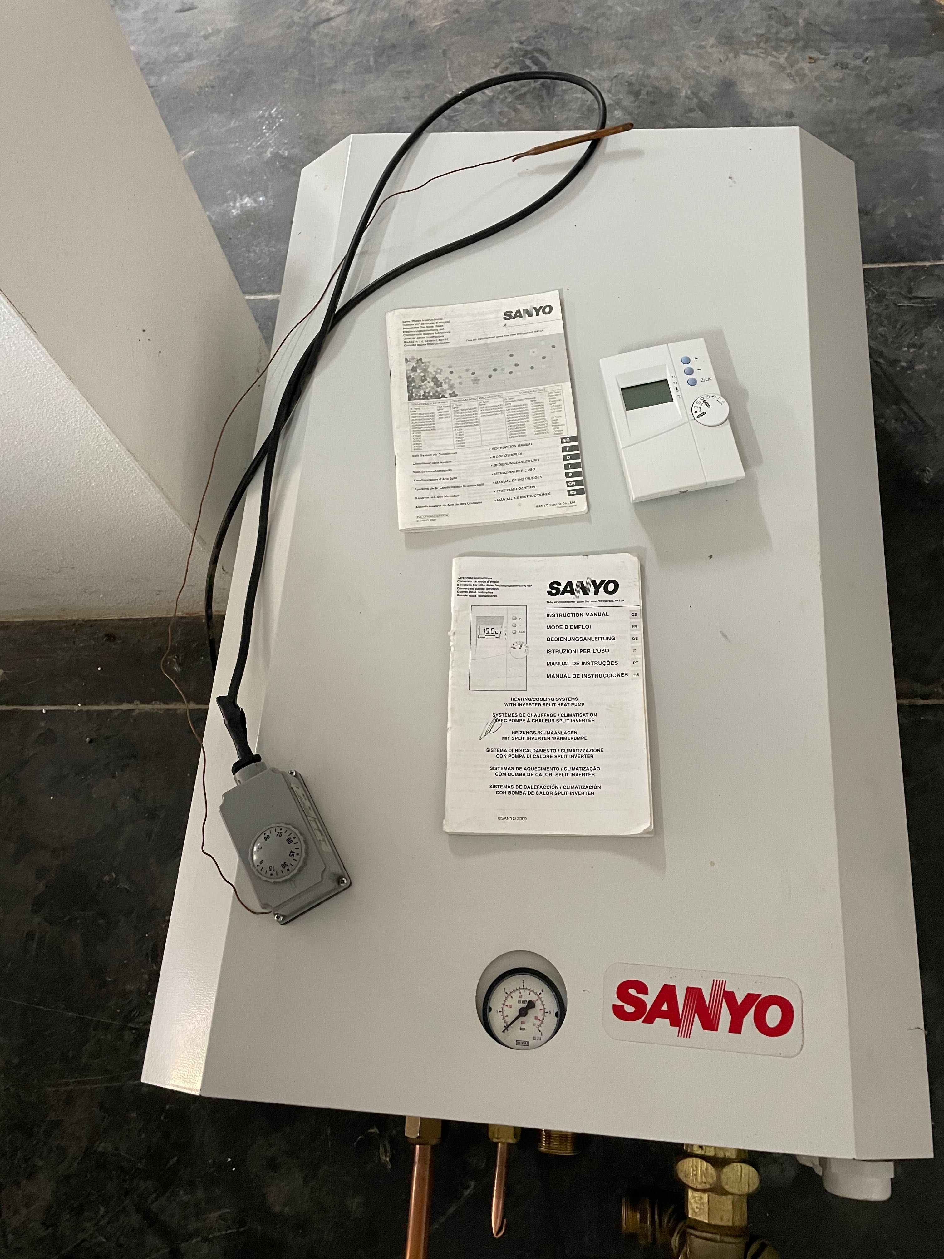 Bomba de calor sanyo inverter