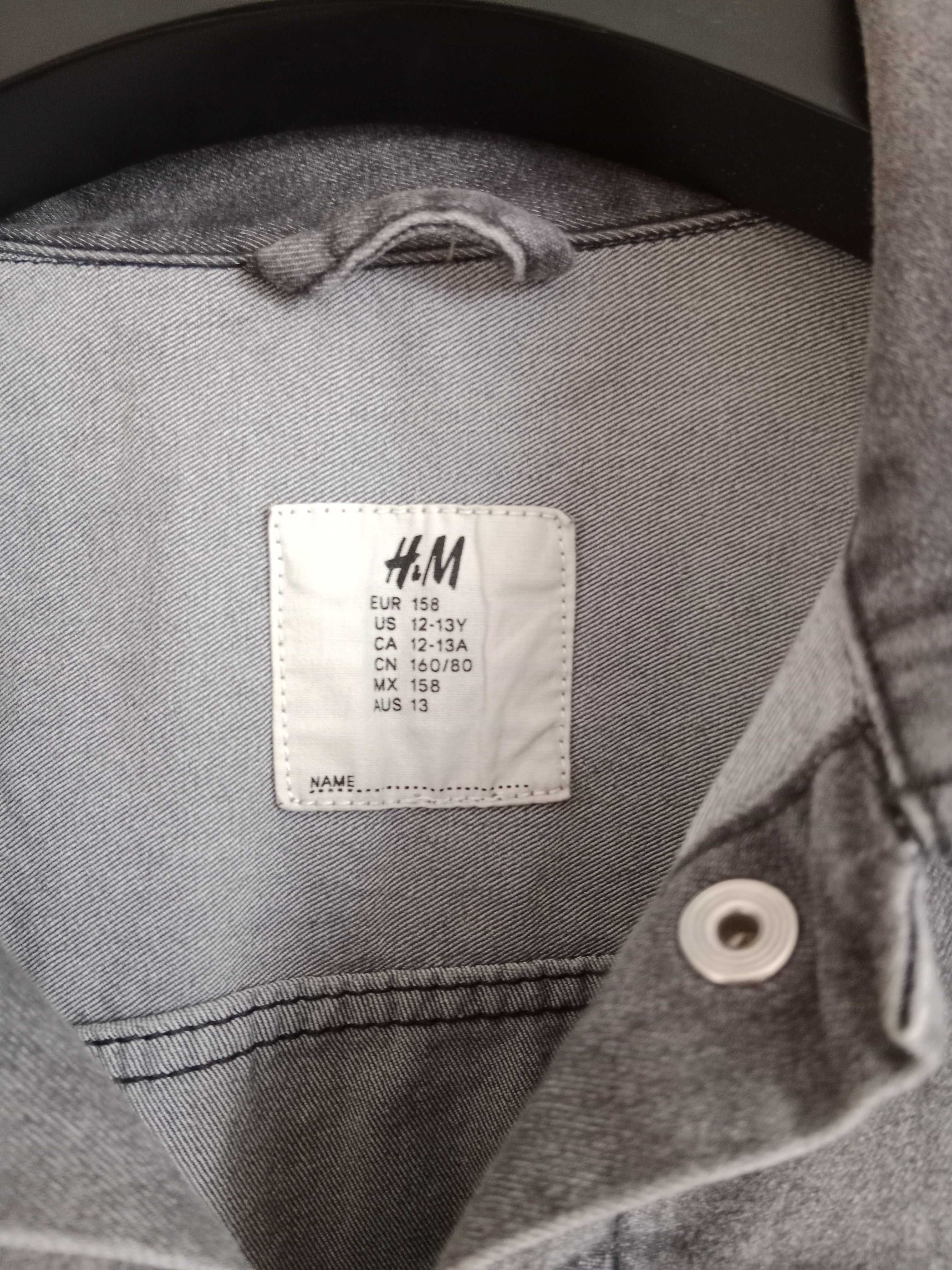 Kurtka jeansowa firmy H&M na wzrost 158