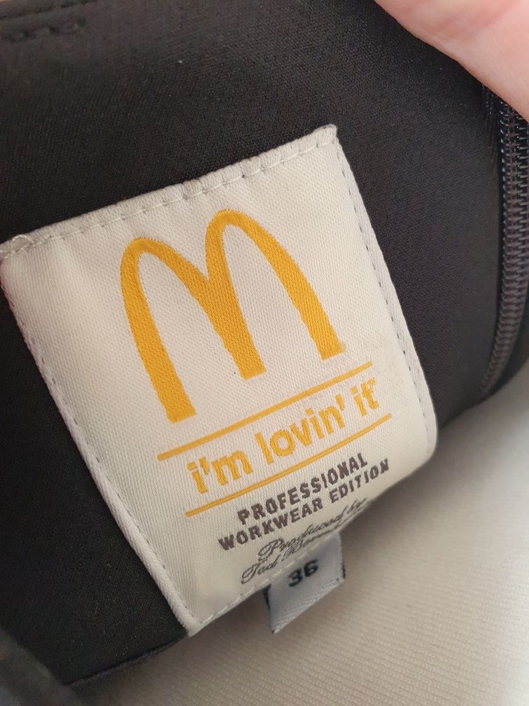 Czarna sukienka MC Donald's rozmiar S stan idealny