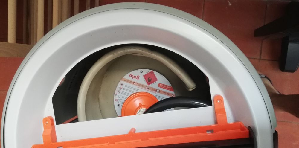 Hotspot/aquecedor gas com garrafa