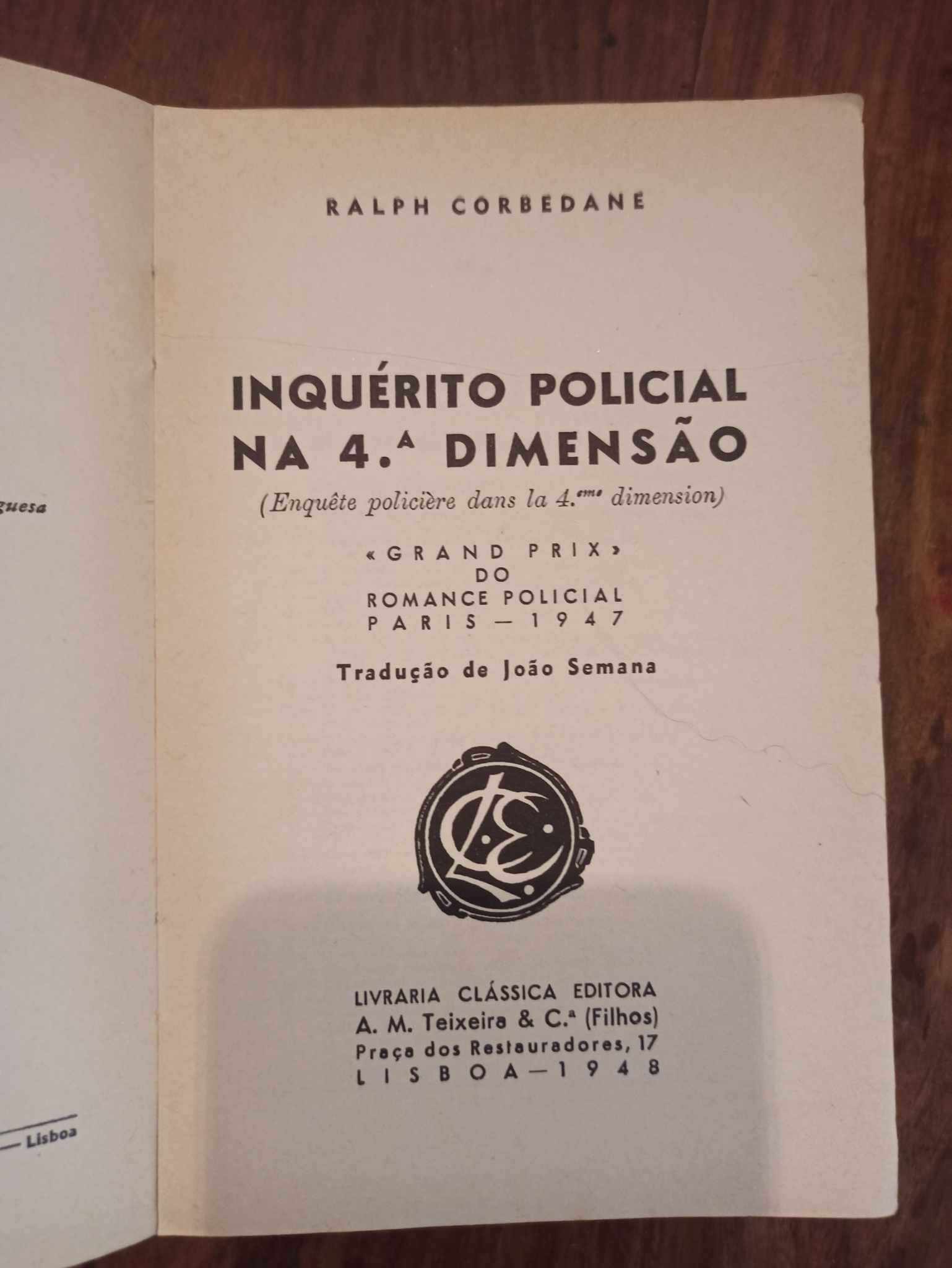 Livro Inquerito Policial na 4ª dimensão