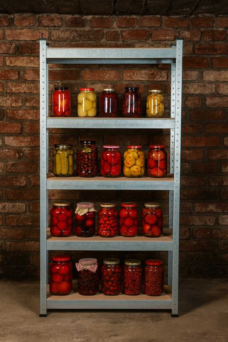 Стелаж металевий самозбірний. Виготовлення на замовлення.