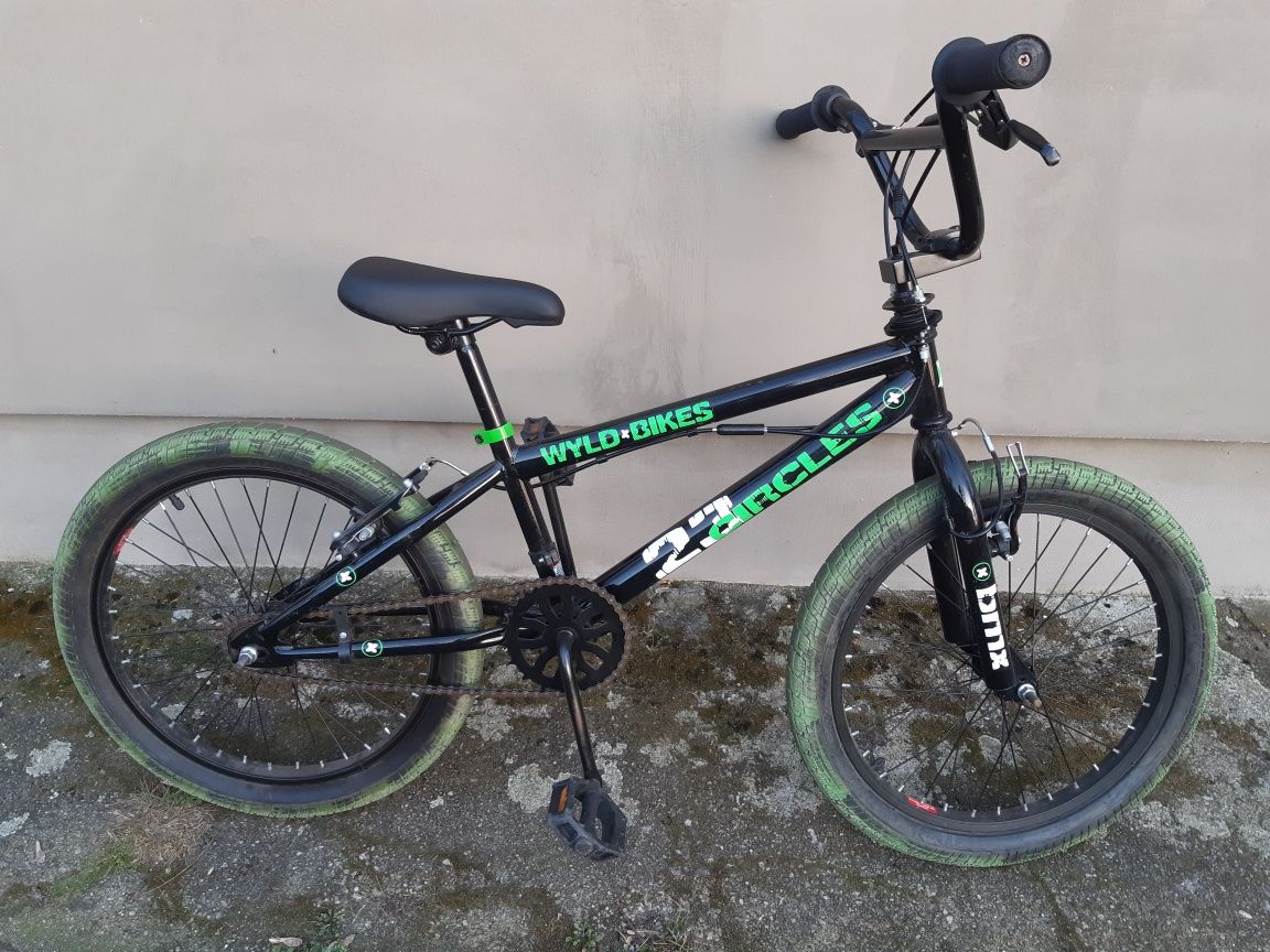 Rower BMX 20 Pegi Rotor 360 grube opony tricki uni