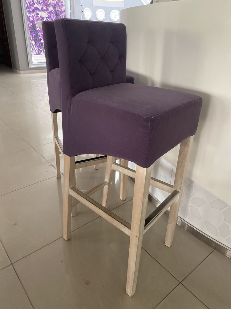 Krzesło fioletowe