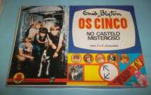 RARO jogo vintage OS CINCO (The Famous Five) - Enid Blyton. Edição SEL