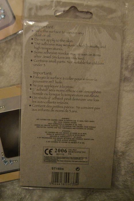 Naklejki gwiazdki i cyrkonie craft ozdoba na telefon