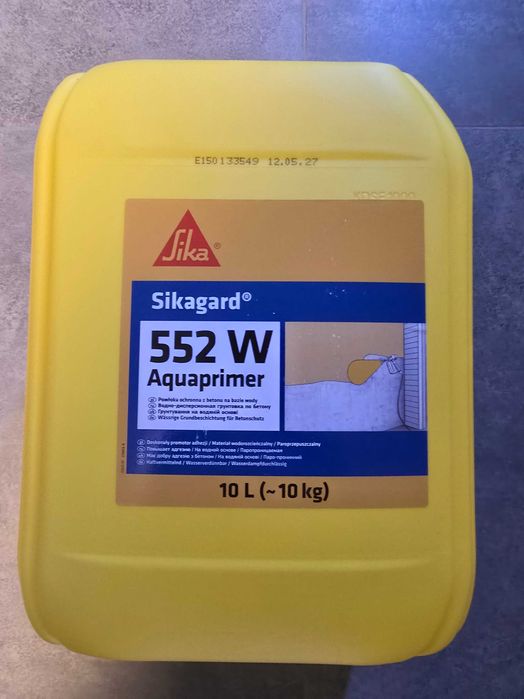 Sikagard 552W Aquaprimer grunt wodny do betonu 10L