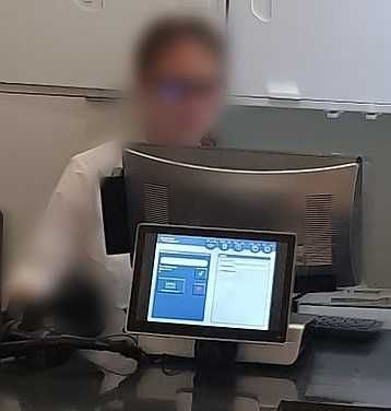 POS терминал тач 15,6"  All-in-One POS HP RP9 G1 на 2 экрана i3-6gen