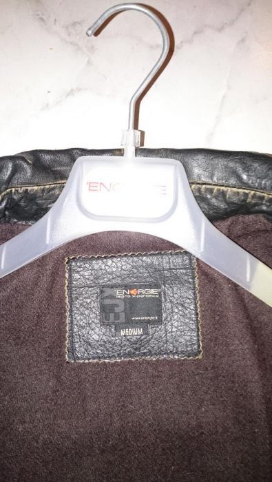 Casaco/blusão em cabedal/pele vintage Energie