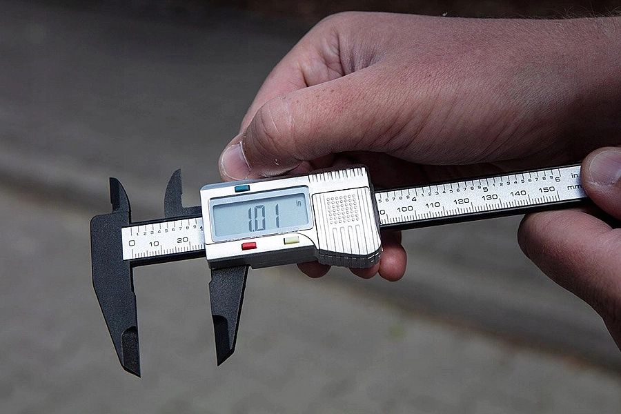 Suwmiarka Cyfrowa 150 Mm, Kompozyt Włókna Węglowego Top Tools 31c621-1